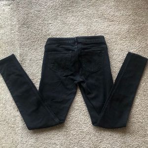 Hollister Black Skinny Jean Size 5R/27